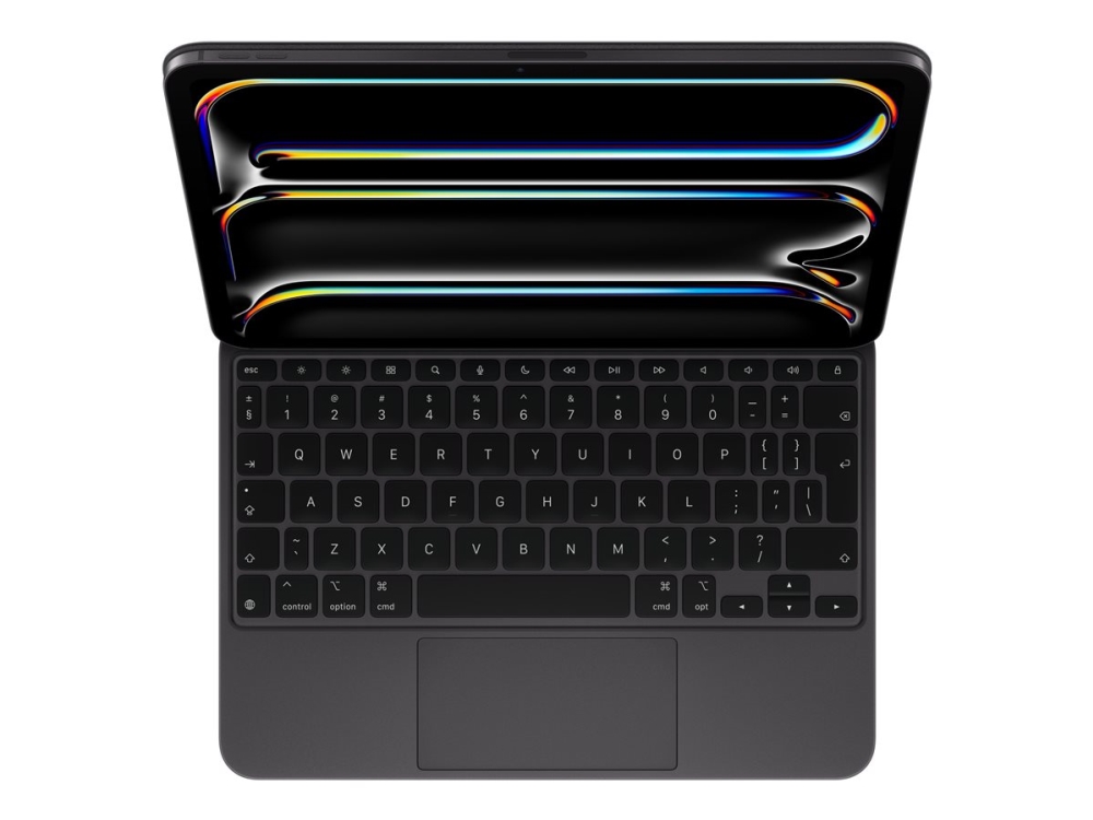 Apple Magic Keyboard for iPad Pro 11" M5 | M4 - International English - Black - Näppäimistö & Foliosetti - Englanti - Musta