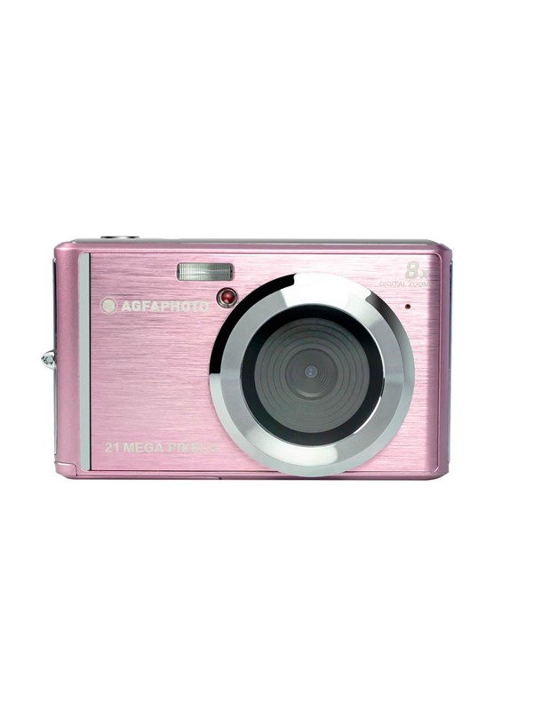 AgfaPhoto Compact DC5200, 21 MP, 5616 x 3744 pikseliä, CMOS, HD, Vaaleanpunainen