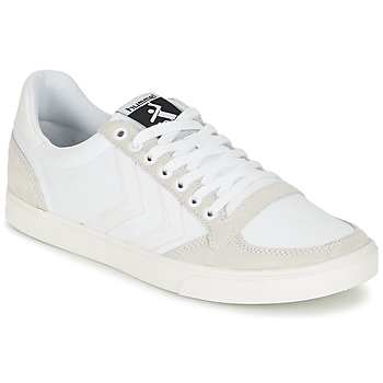 Hummel Matalavartiset tennarit 'SLIMMER STADIL' beige / valkoinen