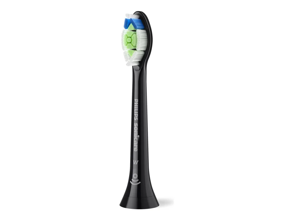 Philips Optimal White HX6068/88 Harjaspääpakkaus, 8 kpl, 8 kpl, musta, 3 kuukautta, Keskikokoinen, 62000 liikettä minuutissa, Philips
