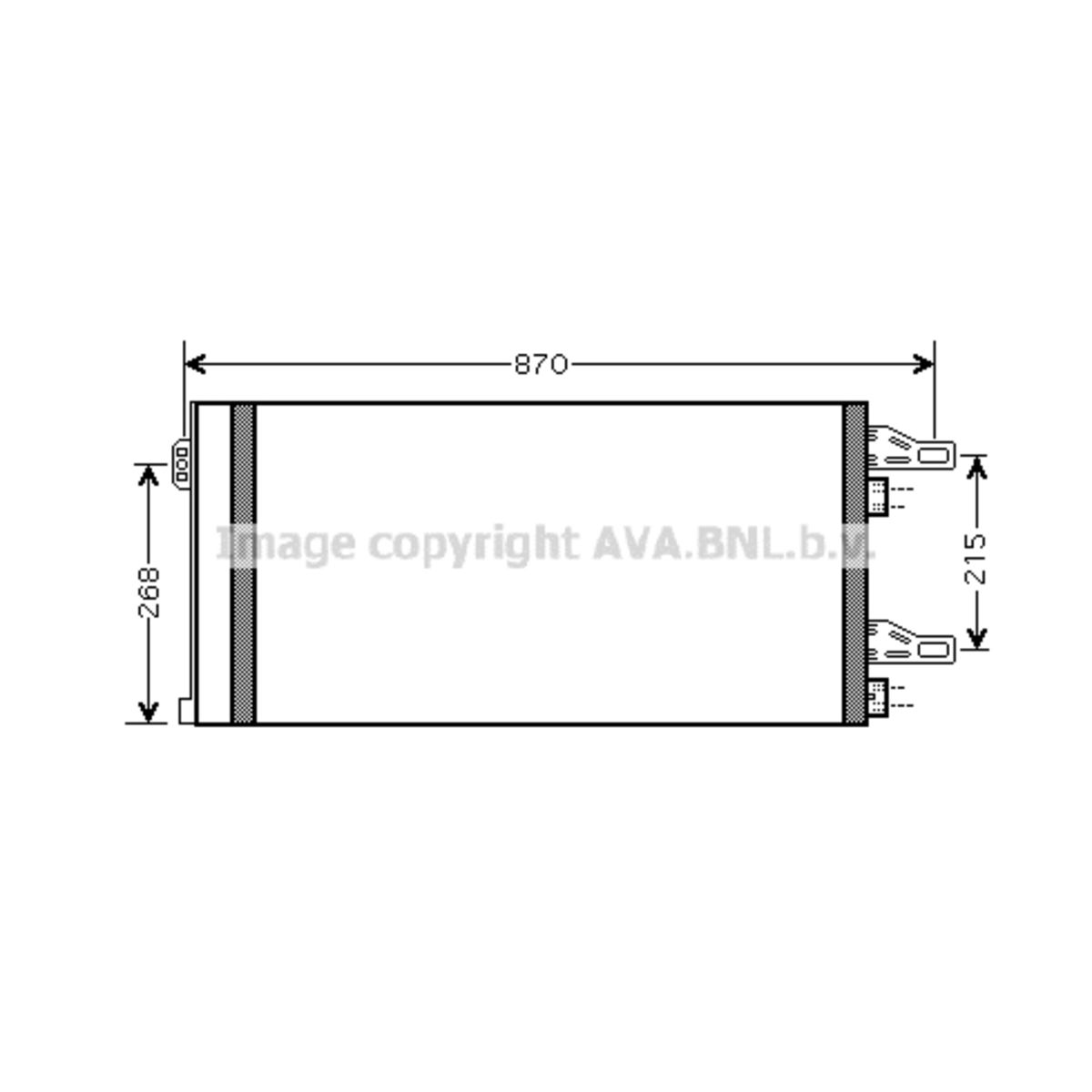 Lauhdutin, ilmastointilaite AVA COOLING SYSTEMS CNA5246D