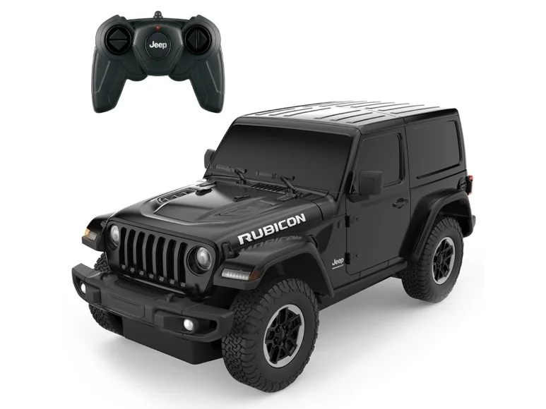 RASTAR R/C 1:24 JEEP Wrangler JL remote control car (black)