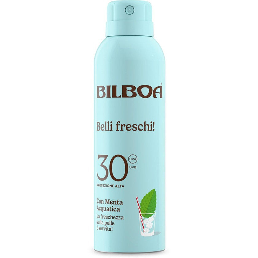 Bilboa Belli Freschi Spray Spf30 High Protection Mint Aquatonic 150 ml