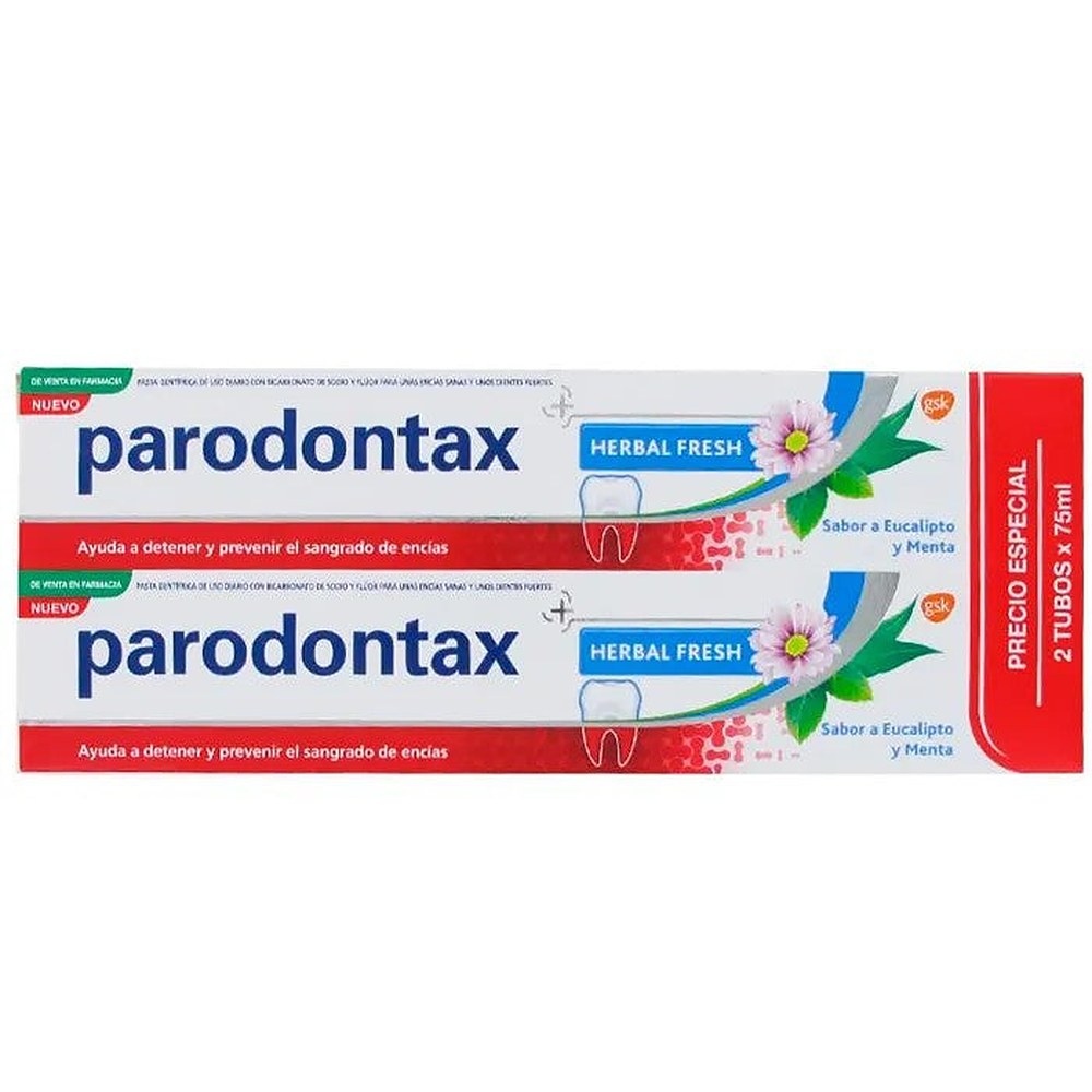 Paradontax Duplo Herbal Fresh 75 ml