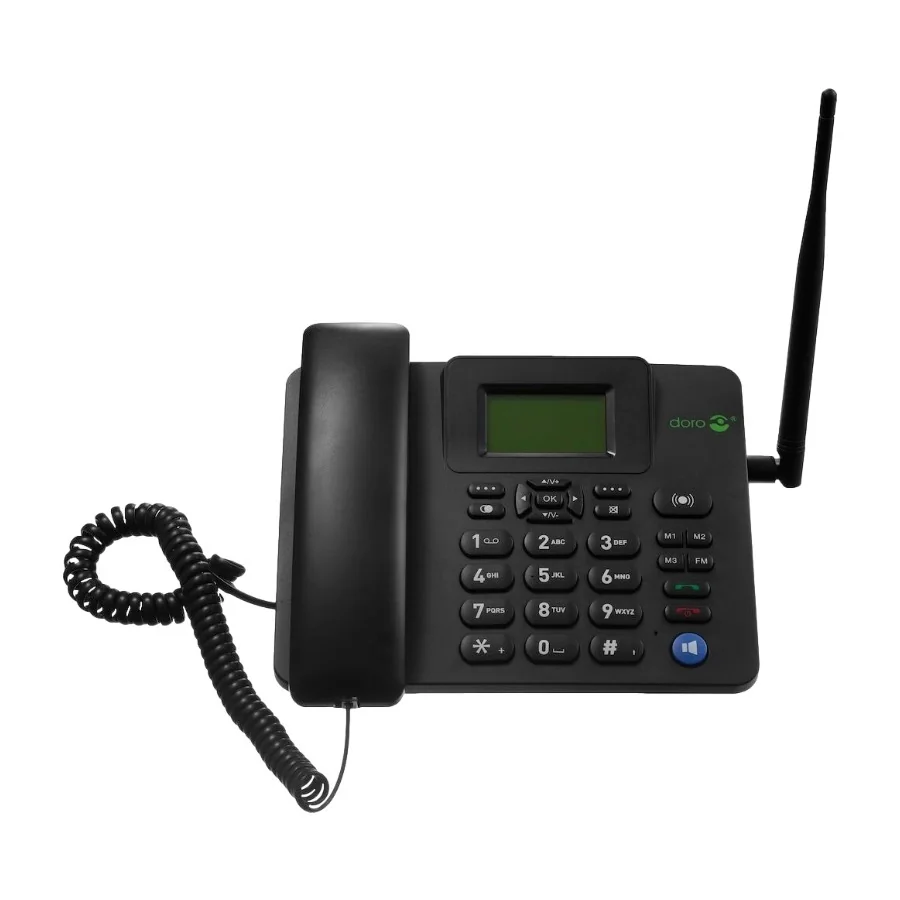 Doro 4100H - Musta - 4G Fixed Cellular Puhelin