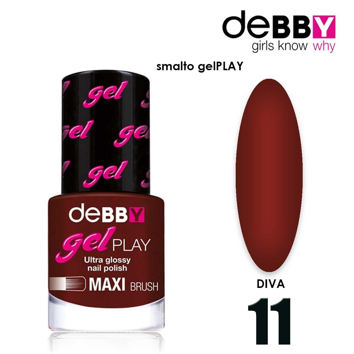 Debby Play 11 Diva geelilakka