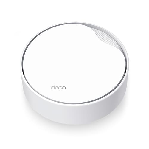 TP-Link Deco X50-PoE -mesh WiFi -järjestelmä, Wi-Fi 6, AX3000, Dual-band, 1 kpl, PoE, valkoinen