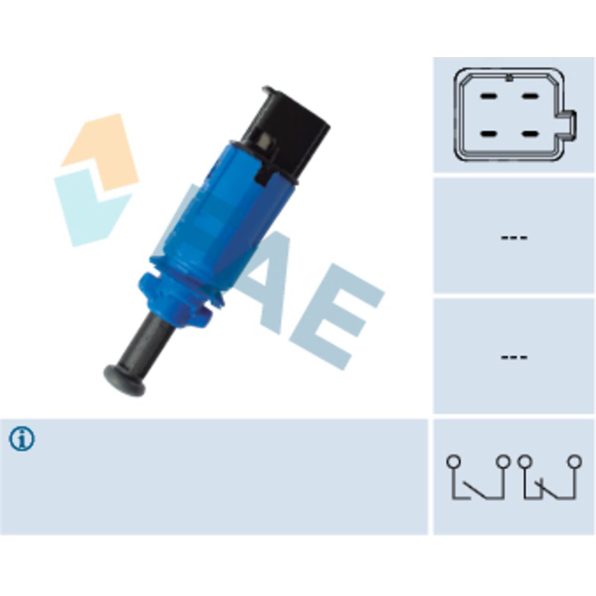Jarruvalokatkaisin FAE 24910