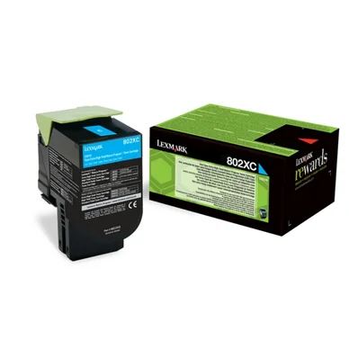 Lexmark Lexmark 802XC Värikasetti cyan 80C2XC0 Vastaa: N/A