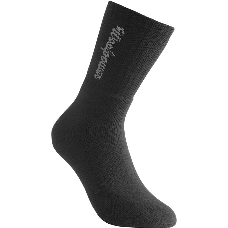 Woolpower Socks Classic Logo 400 Black - 45-48