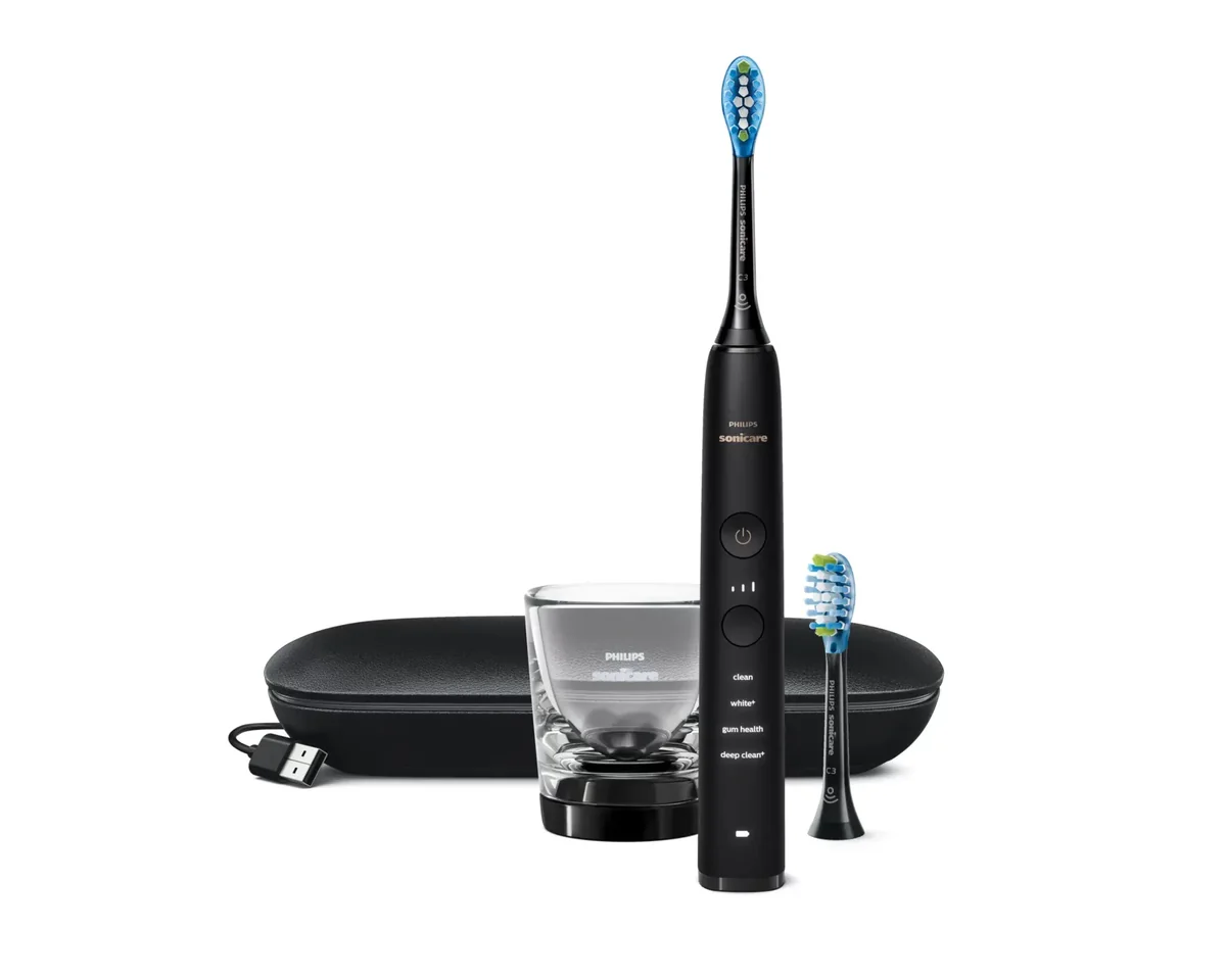 Philips Sonicare DiamondClean 9000 HX9913/18 soninen sähköhammasharja, musta
