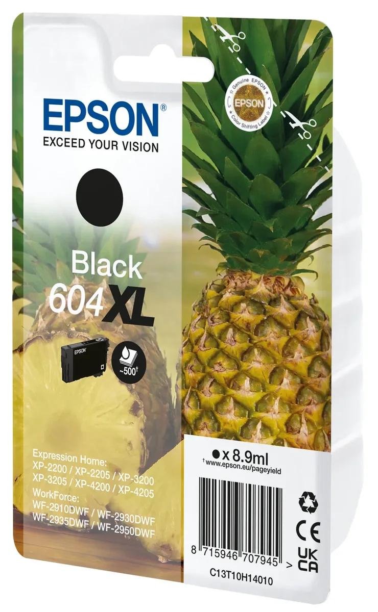 Epson 604XL Singlepack - XL - Musta - Original - ink cartridge