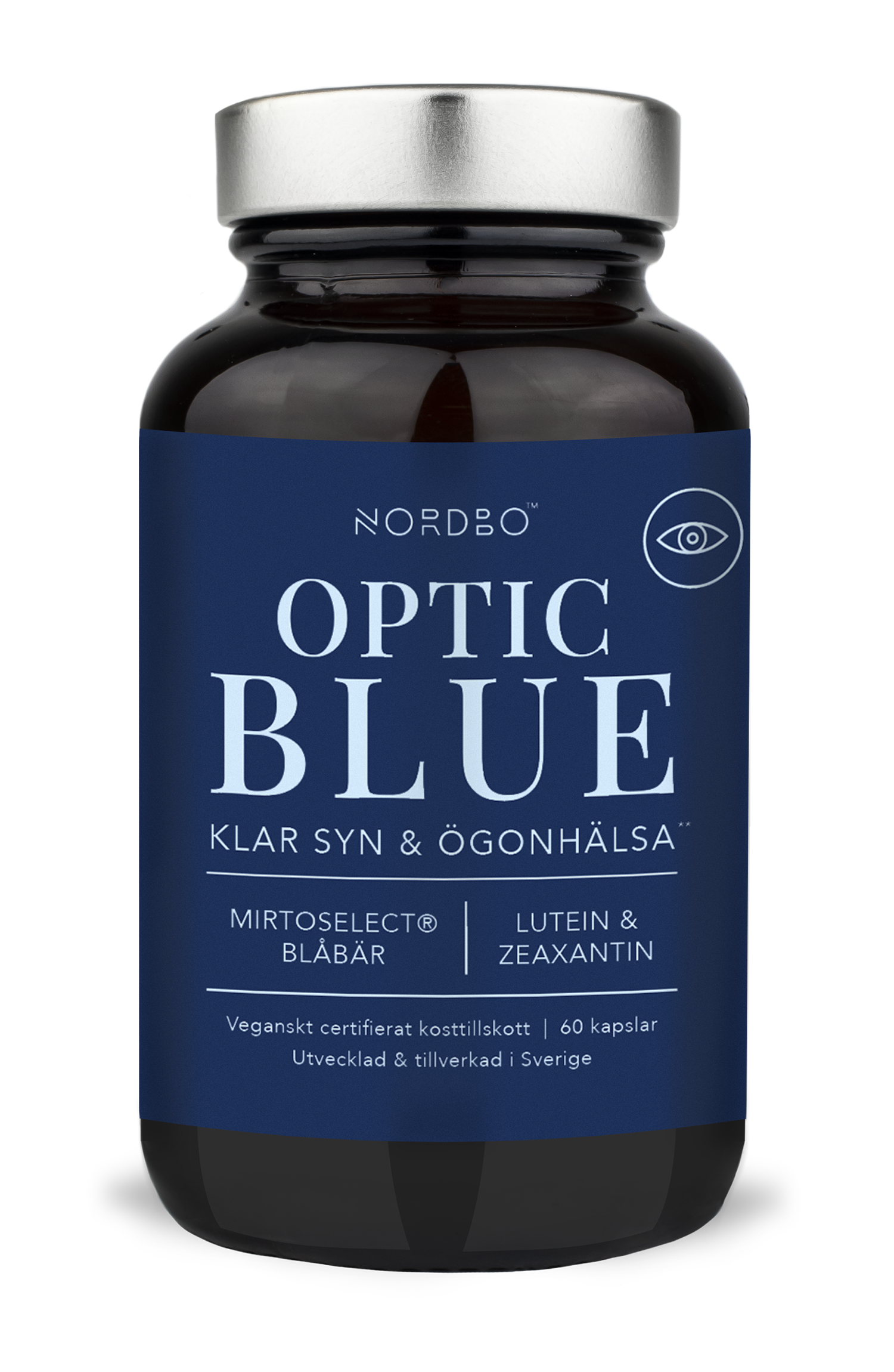 Nordbo Optic Blue 60 kaps