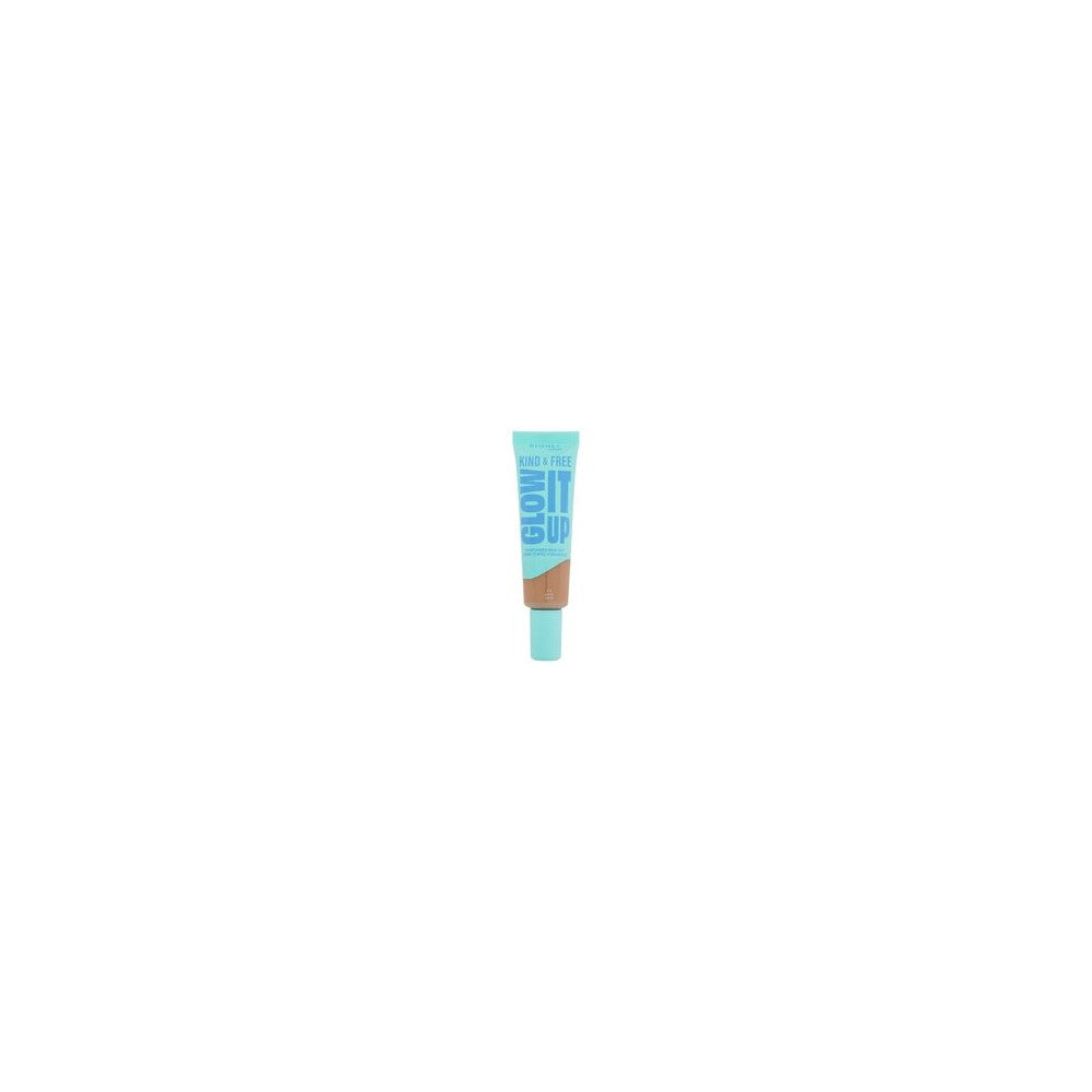 Kind & Free Glow It Up kosteuttava meikkivoide herkälle, kuivalle ja normaalille iholle 30 ml 504 Deep Mocha
