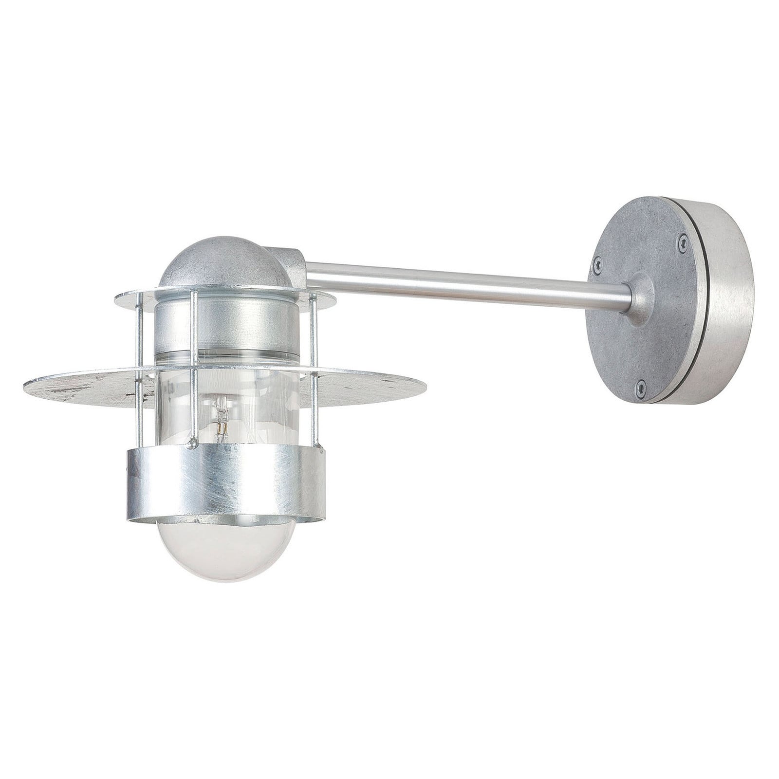Albertslund ulkoseinälamppu, 51,5 cm, IP44 - Louis Poulsen - Design - Metalli - Yksilamppuinen