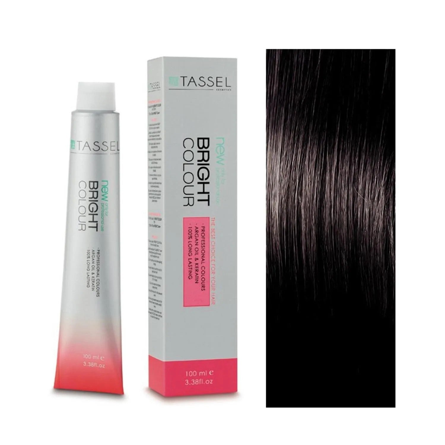Eurostil Tinta per capelli N3 Castano scuro 2 unità — Tinta per capelli