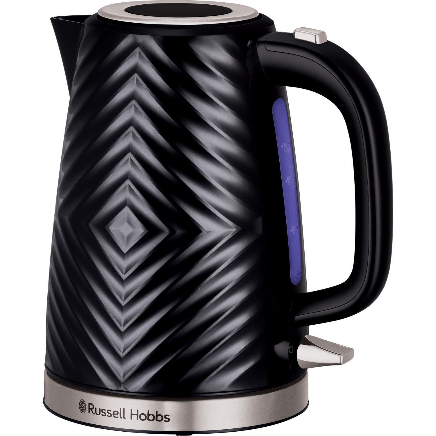 Russell Hobbs Vedenkeitin Groove 26380-70 - black - Black with stainless steel accents - 2400 W