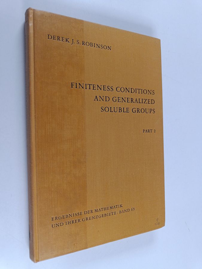 Finiteness Conditions and Generalized Soluble Groups