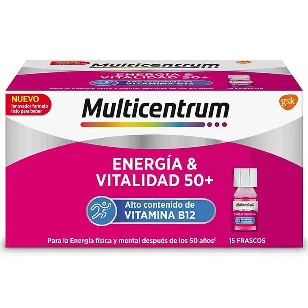 Monikeskistä energiaa ja elinvoimaa 50+ 15x7 ml
