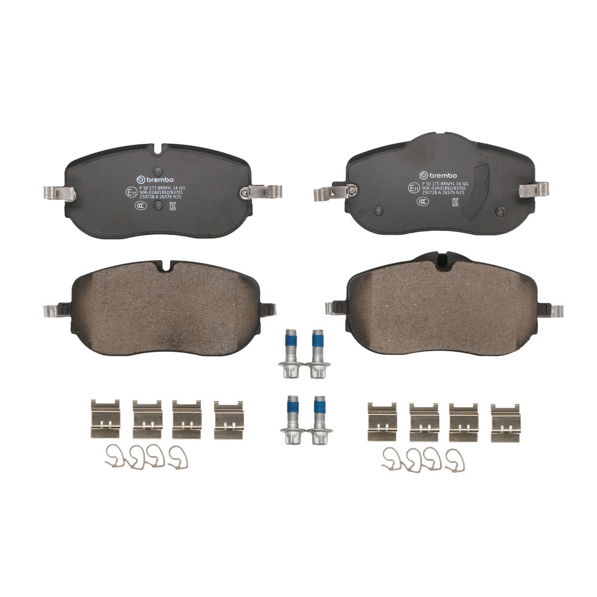 Jarrupalat, levyjarru BREMBO P 50 175