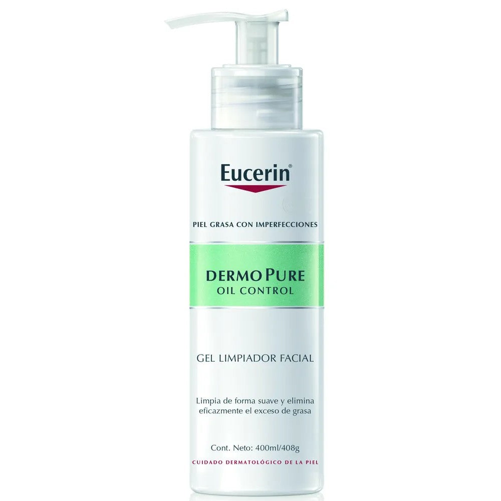 Eucerin Dermopure Oil Control kasvojenpuhdistusgeeli 200ml