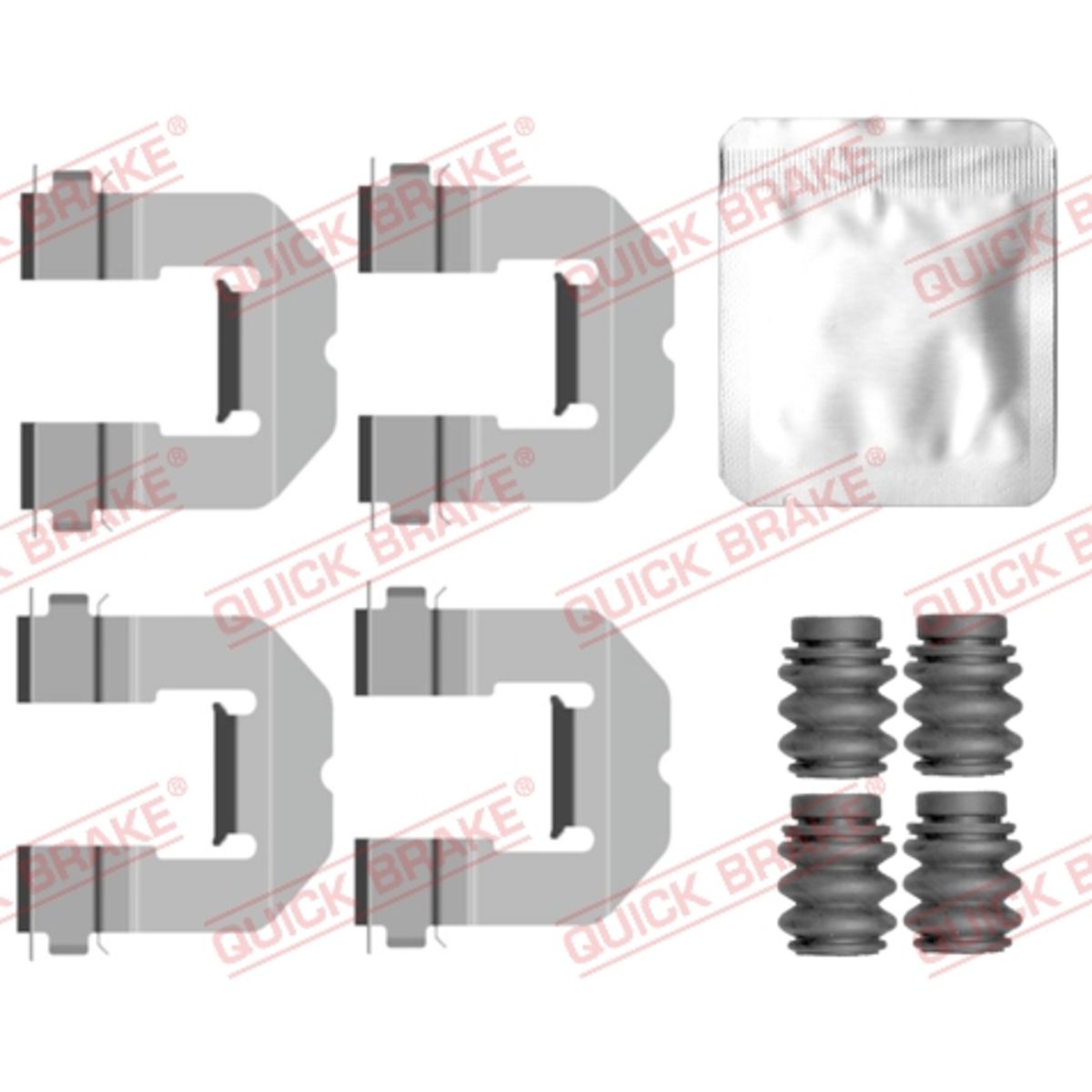 Jarrupalojen asennussarja QUICK BRAKE 109-0162