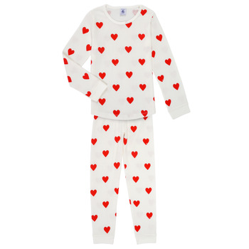 PETIT BATEAU Yöpuku punainen / valkoinen