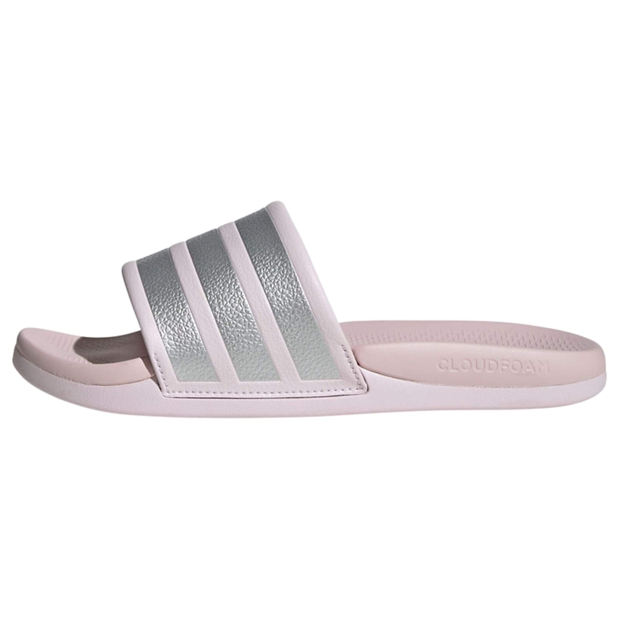 ADIDAS SPORTSWEAR Pistokkaat 'Adilette Comfort 2.0'  roosa / hopea