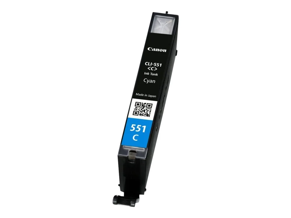 Canon CLI-551-mustekasetti, 7 ml, syaani