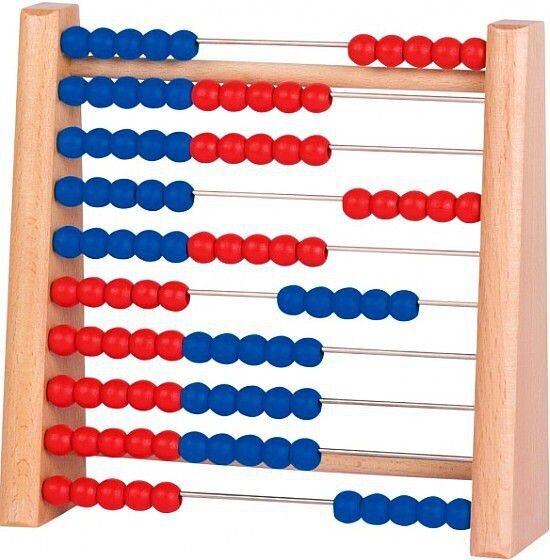 Goki Wooden Abacus 17x16.5 cm
