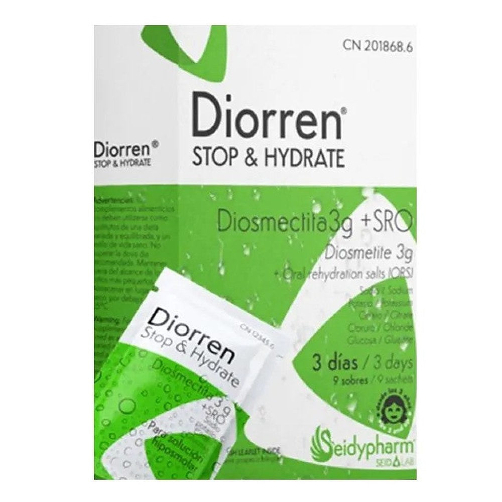 Diorren Stop & Kosteuttaa 9 pussia