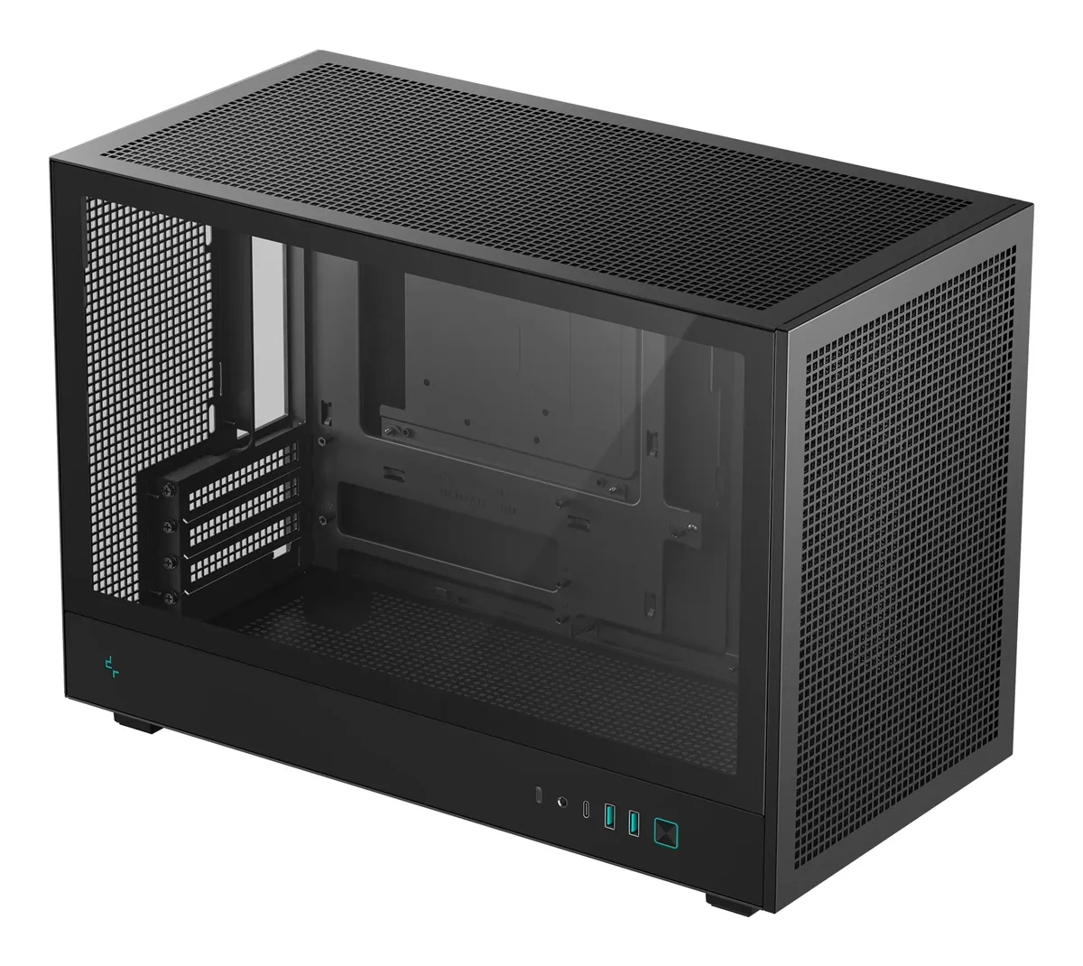 DeepCool CH260 -micro-ATX-kotelo ikkunalla, musta