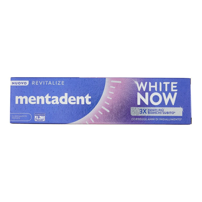 Mentadent White Now hammastahna 3 X Revitalize 75 ml