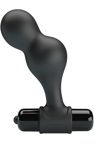 Mr. Play Silicone Vibrator Anal Plug Värisevä anaalitappi