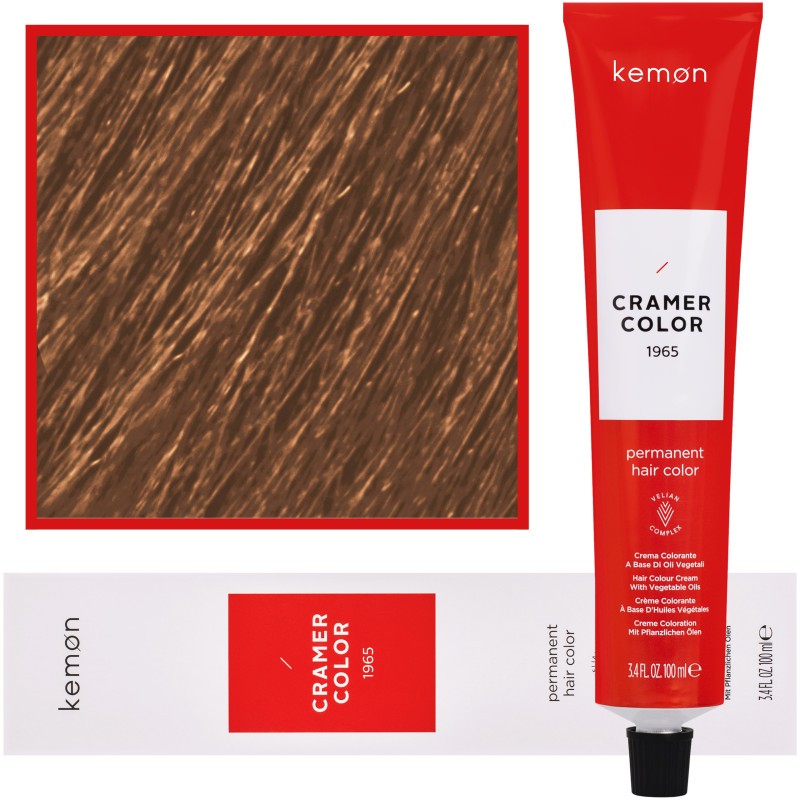 Kemon Cramer Color -hiusväri 100ml 8.36 | Vaalean kultaisen mahonginvaalea