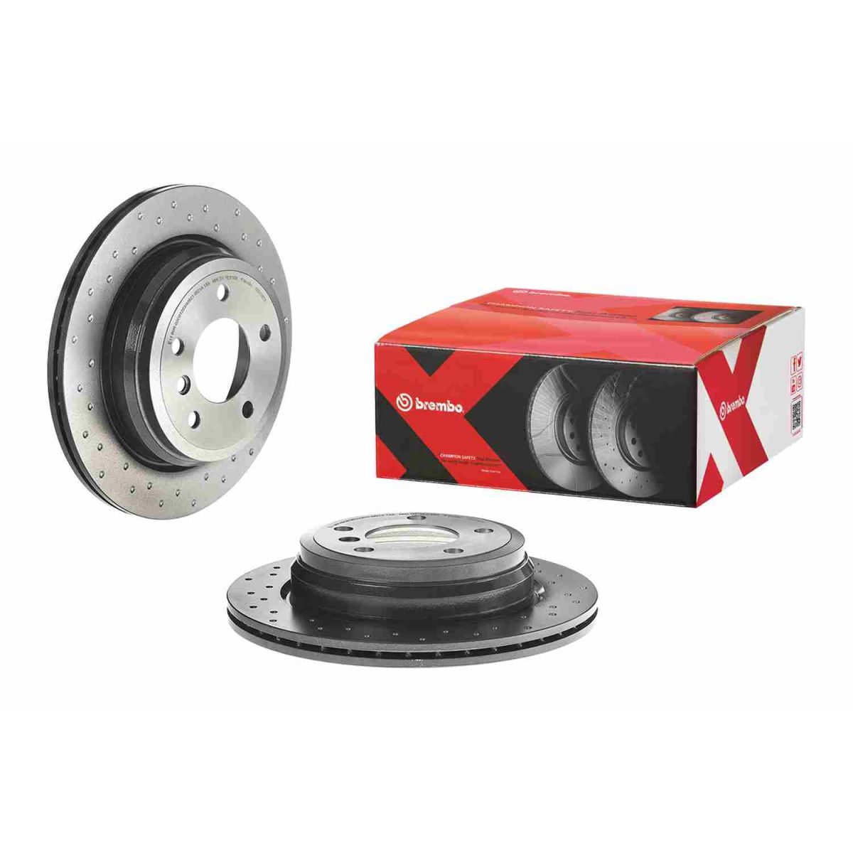 Jarrulevy BREMBO 09.B338.2X