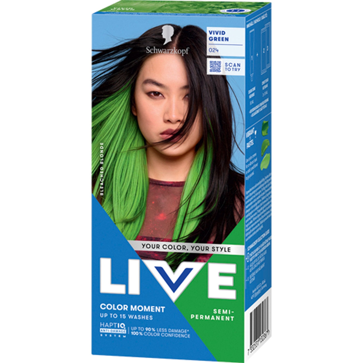 Schwarzkopf Live Final Fantasy XIV Vivid Green (U) 50 ml