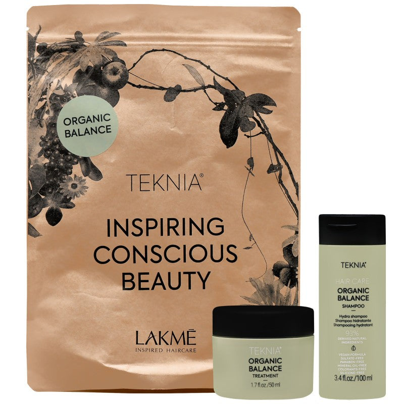 Lakmé Teknia Organic Balance Travel Pack — Kit capelli