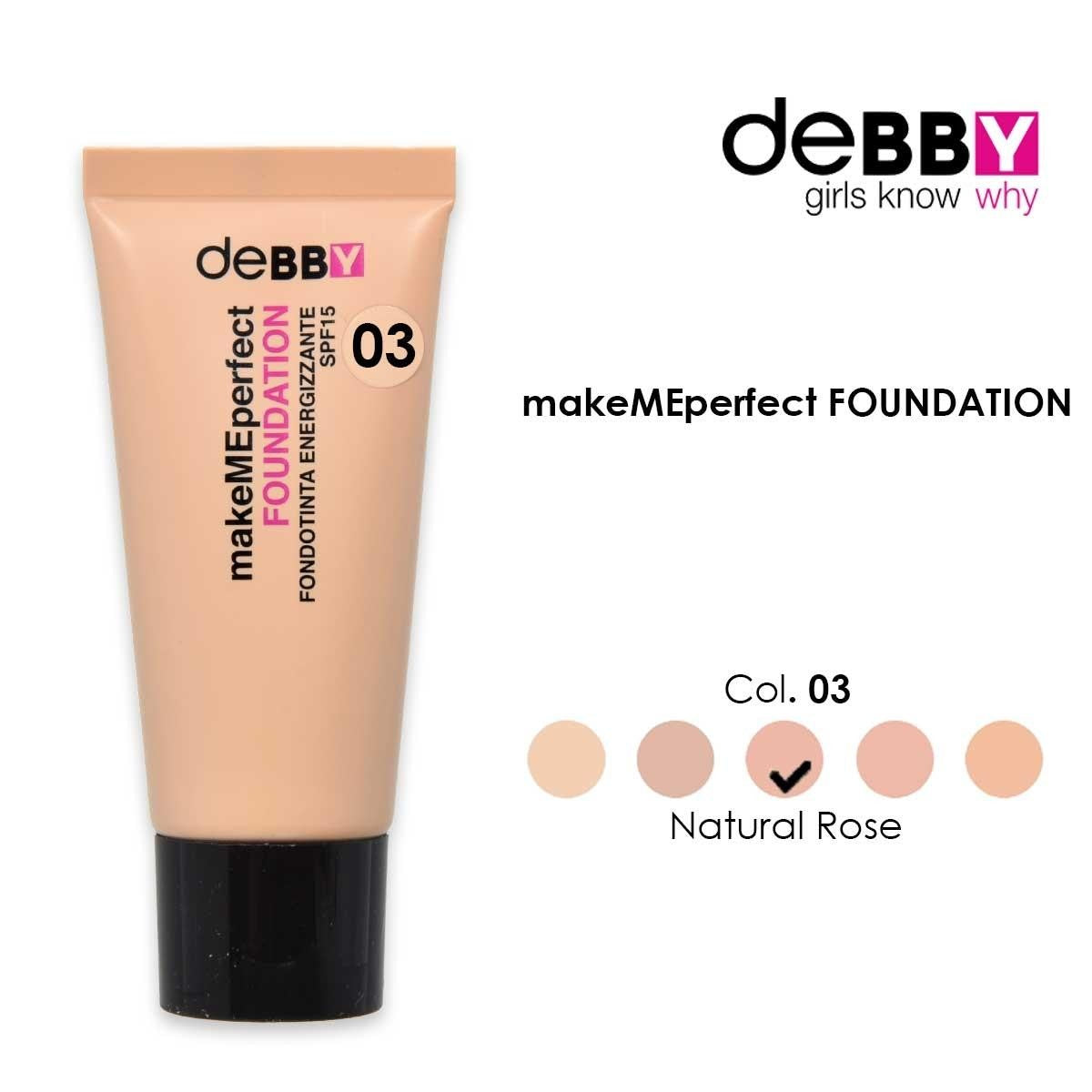 Debby Meikkivoide Make Me Perfect 03 Natural Rose
