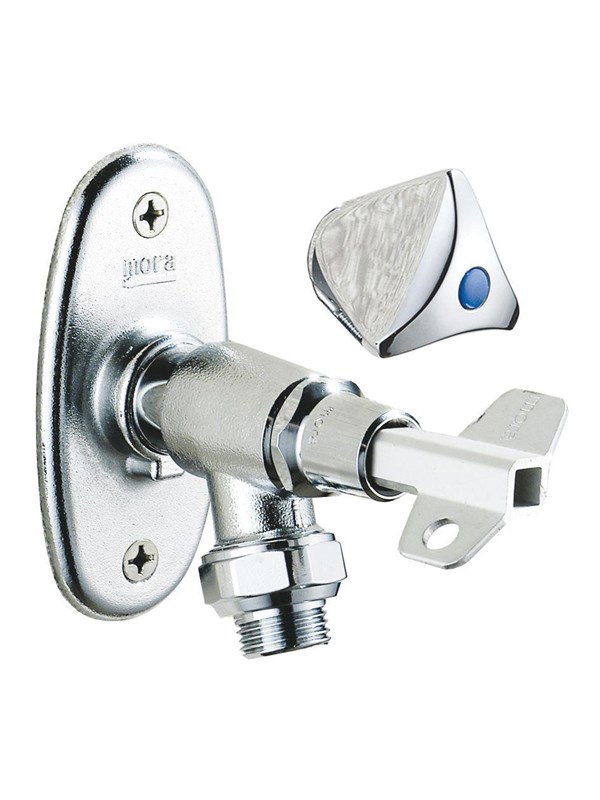 FM Mattsson Mora garden ii valve with key and handle 300-450 mm