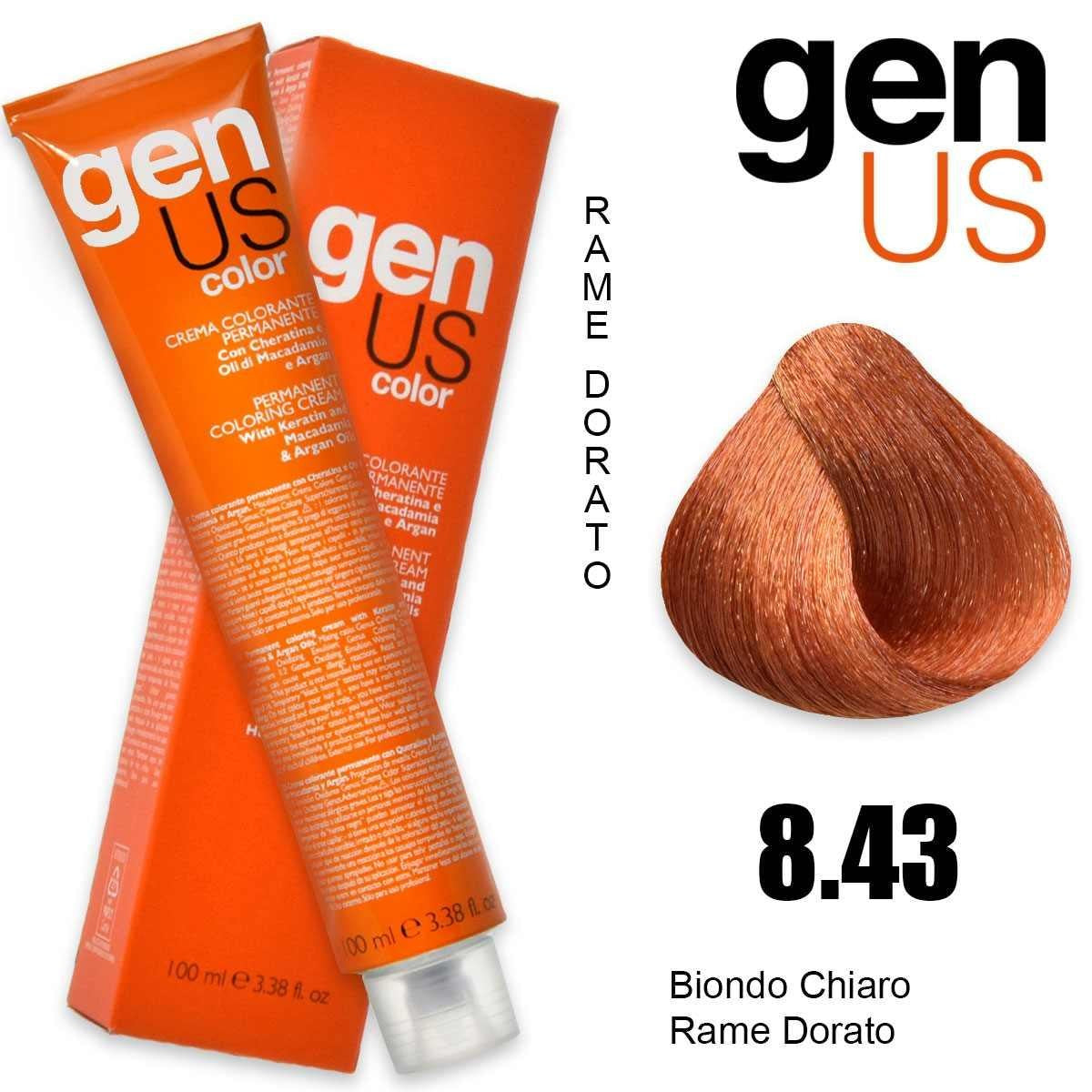 Pysyvä Värivoide Genus 100 ml 8,43