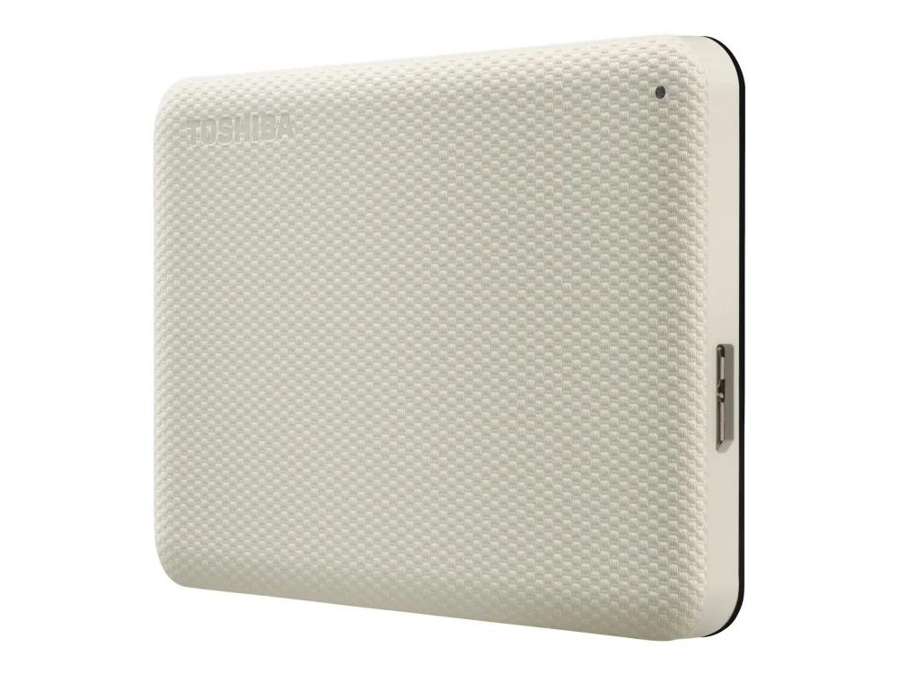 Toshiba Canvio Advance, 2 TB, 2.5, 2.0/3.2 Gen 1 (3.1 Gen 1), Valkoinen