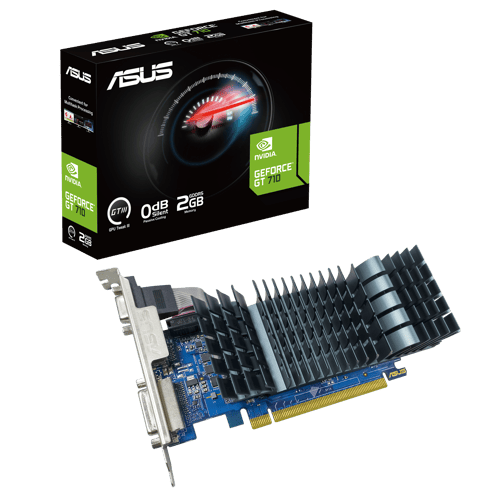 ASUS GeForce GT 710 - 2GB GDDR3 RAM - Näytönohjaimet