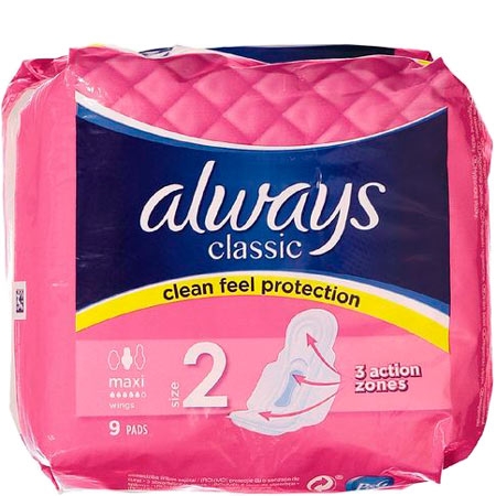 Always Classic Maxi 9 kpl