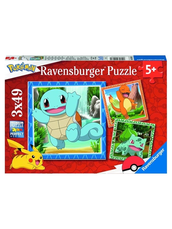 Ravensburger Pokemon 3x 49 kpl