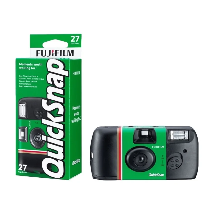 Fujifilm Quicksnap Kertakäyttökamera 400/27 kuvaa