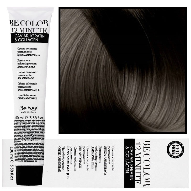 Be Hair Be Color Hiusväri 12 minuuttia 100ml 3,0 | Tummanruskea