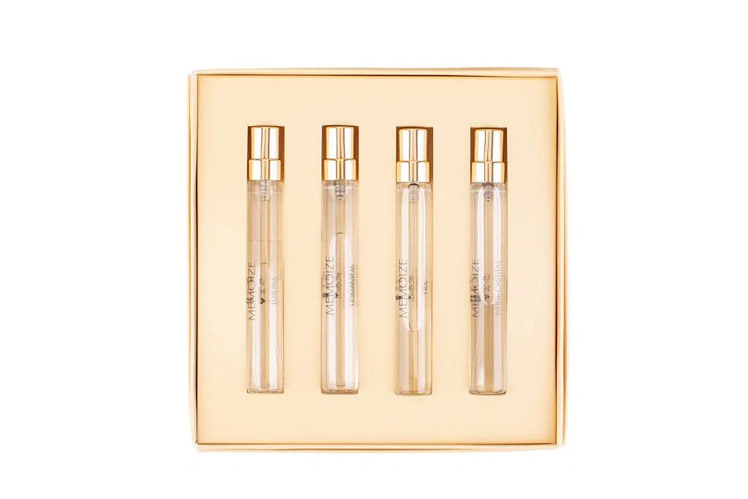 Kokoelma 3 Set Memoize: Luxury, Extraità De Parfum, unisex, 7,5 ml + White Chastity, Extraità De Parfum, unisex, 7,5 ml + Era, Extraità De Parfum, uni