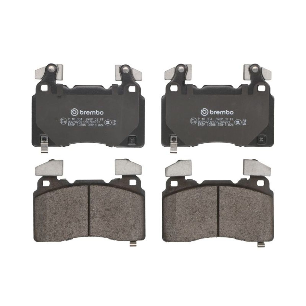 Jarrupalat, levyjarru BREMBO P 10 064