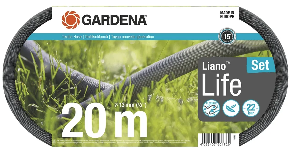 Gardena puutarhaletku Liano Life 20 m. - Sarja